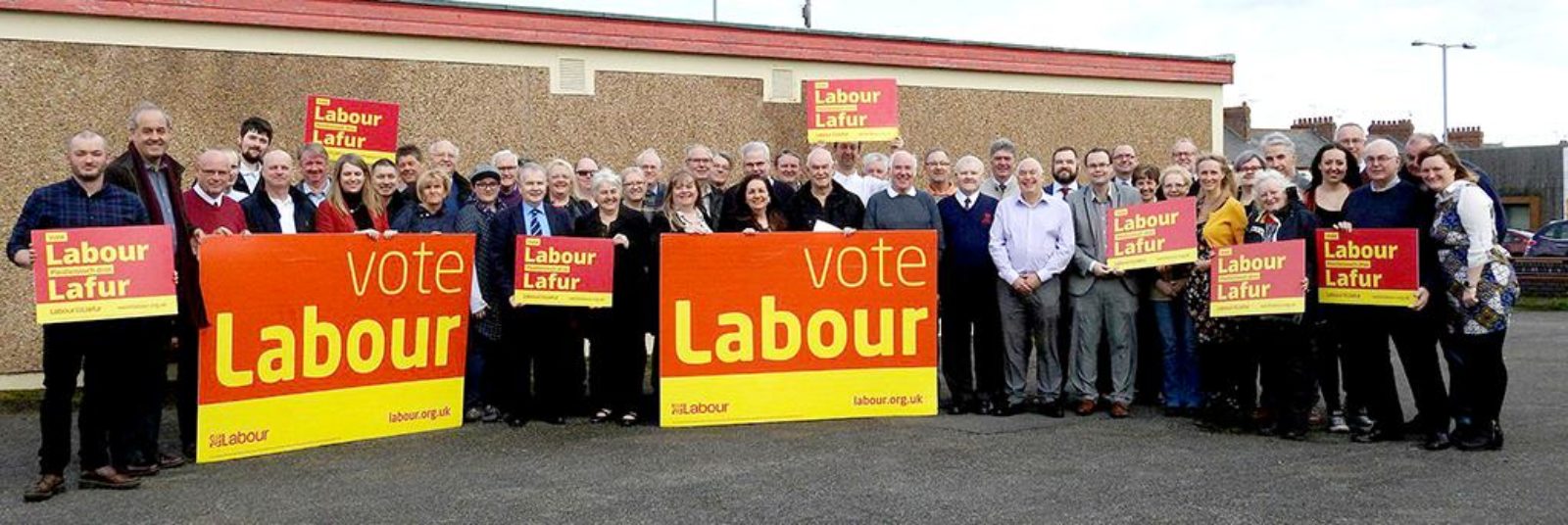 Just some of our great Alyn & Deeside Labour group volunteers